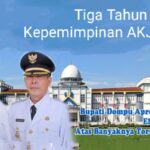 Tiga Tahun Kepemimpinan Akj-Syah, Sukses Mendapatkan Indikator Pembangunan Dengan Capaian Tertinggi Dalam Sejarah Serta Meraih Banyak Prestasi.