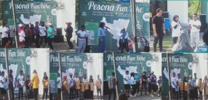 Perumahan Pesona Dompu Gelar Pesona Fun Bike Dengan Sejumlah Door Prize Menarik Dan Bagi 5 Pembeli Pertama, Menyetor Boking Fee Akan Mendapat Hadiah Sepeda Listrik.