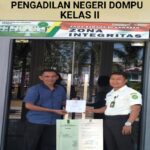 DPC PKB Dompu, Serahkan SK Kepengurusan Yang Sah Masa Bakti 2021-2026 Ke Pengadilan Negeri Dompu.