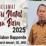 Kaban Bappenda Dompu, Farid Ansari SE,.MSi Beserta Jajaran, Ucapkan Selamat Hari Natal Dan Tahun Baru 2025