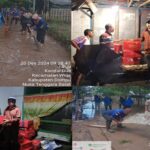 Bencana Banjir Bersamaan Momentum HKSN, Dinsos Langsung Turun Salurkan Bantuan Untuk Warga Yang Terdampak Banjir.