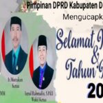 Pimpinan DPRD Kabupaten Dompu, Ucapkan Selamat Hari Natal Dan Tahun Baru 2025.